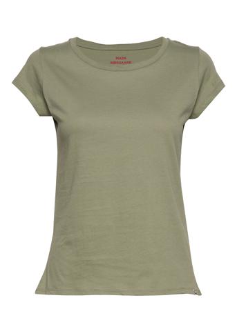 Organic Jersey Teasy Tee Fav T-shirts & Tops Short-sleeved Vihreä Mads Nørgaard