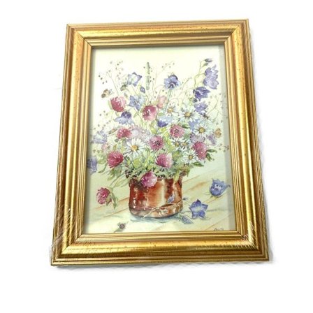 Gun Carlsson ram med bild