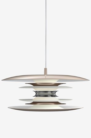 Belid - Riippuvalaisin Diablo, halkaisija 40 cm - Harmaa - Riippuvalaisimet - - Homeroom