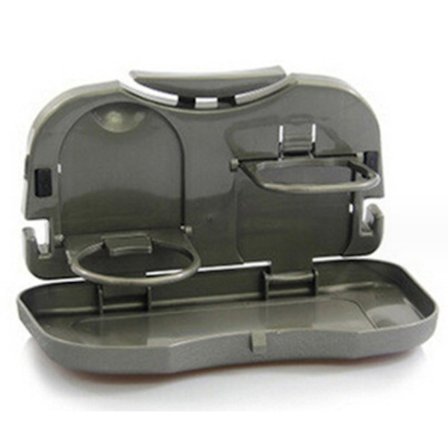 Grå ryggstöd hopfällbart bord bricka,