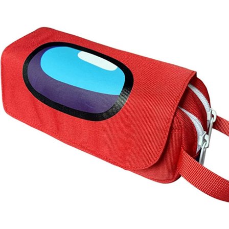 Among Us Penalhus Festgaver Sødt Penalhus Stor Rejsetaske Makeup Taske Til College Voksen (rød)