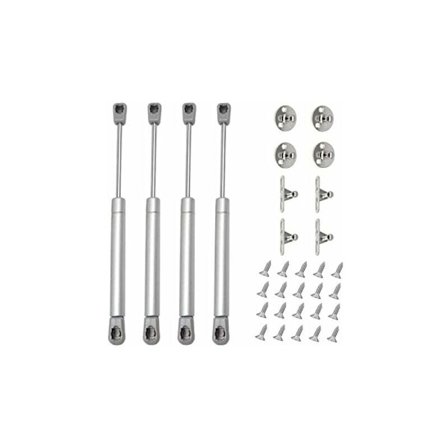 Fire 80N hydrauliske gasfjedre til møbeldæmpere (skabslåger, skabe, bogreoler)