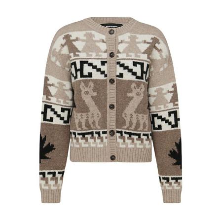 Dsquared2, Cardigans Brązowy, Kobieta, Rozmiar: S