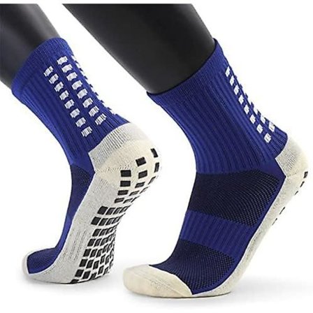 Antiskrid atletiske sokker til mænd og kvinder, greb sokker fodbold, åndbare skridsikre sportsfodboldgreb sokker til sport, vandreture, yoga pilates