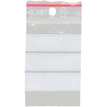 ZIP-POSE SKRIVEFELT 40X60MM