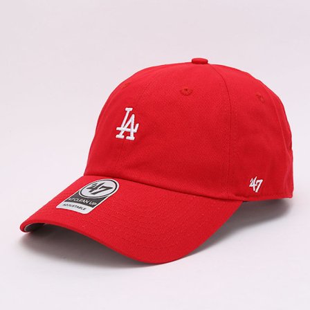 47 Los Angeles Dodgers Unisex duckbill cap LA logo baseball cap Hatt - Rød