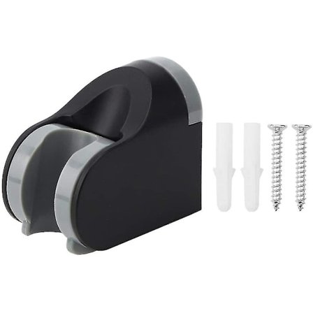 Mat Sort ABS Brusestol Brusesprayholder Håndholdt Spray Justerbar Bevægelig Holder