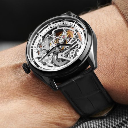 Stuart Motus Automatic Skeleton Watch for Men - Skeleton watches