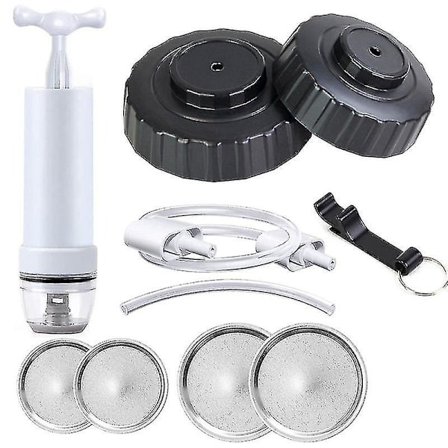 Food Sealer med slang och portabel manuell vakuumpumpsats DXGHC