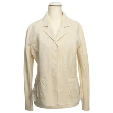 Moncler Pre-owned - Vintage Jackor - Beige - Dam - Storlek: L, Dam, Storlek: L