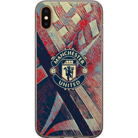 Apple iPhone XS Läpinäkyvä kuori Manchester United FC