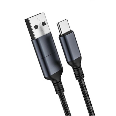 Type-C Datakabel 2-i-1 Plug Play Stabil Utsignal Portabel 3A Snabbladdning 1.2m Mobiltelefonladdare