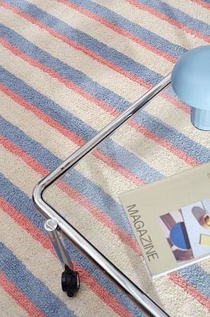 Jotex - Florteppich Baumwolle/Baumwolle Gestreift UNNA - Kaufen Baumwoll- und Flickenteppiche bei Jotex