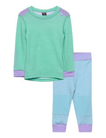K Lifa Merino Set Green Helly Hansen