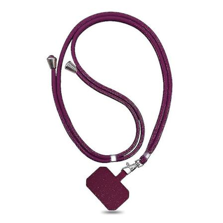 Universal Mobiltelefon Lanyard Justerbar Forhindre Fall TPU Hals Crossbody Tau