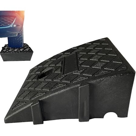 Bilkantramp, tunga PVC-ramper för uppfart - Kantramper för husbil, lastbil, skjulramper, husdjur, rullstolsramp
