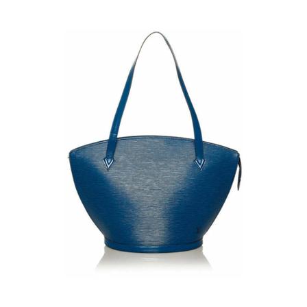 Louis Vuitton Vintage, Pre-owned Epi Saint Jacques PM Long Strap Blauw, Dames, Maat:ONE Size