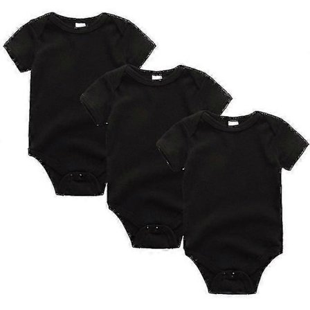 3 st Barn Kortärmad Bomullsbody