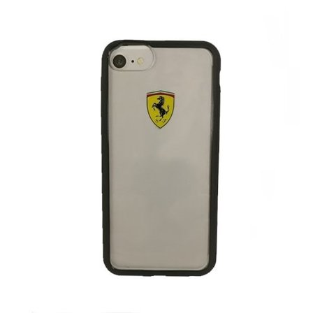 Ferrari Hardcase FEHCRFP7BK iPhone 7/8 /SE 2020 / SE 2022 transparent/svart