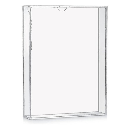 Skyggeboksramme Akryl DIY Skrivebordsvisningsboks Helt Transparent Oppbevaringsboks -xx