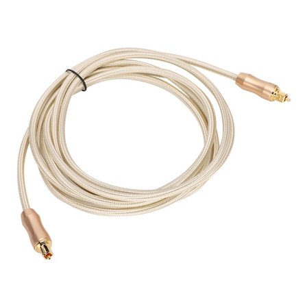 5.1 Ääniraita Digitaalinen Optinen Kuitu Äänikaapeli Kulta Kaiuttimelle Vahvistin TV Kulta 3m