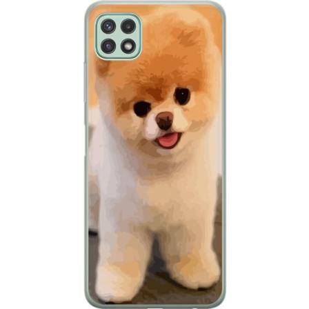 Samsung Galaxy A22 5G Genomskinligt Skal Hund Söt