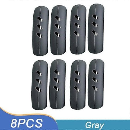 4/8/12 stk. Silikon Pannehåndtak Beskyttelse Varmeisolasjon Deksel Gryte Øreklips Sklisikker Steamer Kasserolle Pannehåndtak Holder Kjøkkenverktøy