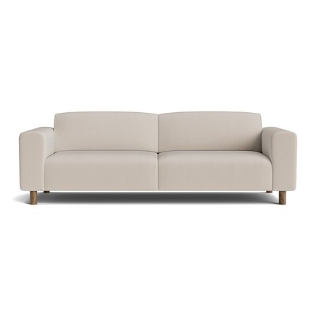 Toledo 3 personers sofa - Lisboa Beige - 237x88x78 - Sofa, 3 personers sofa