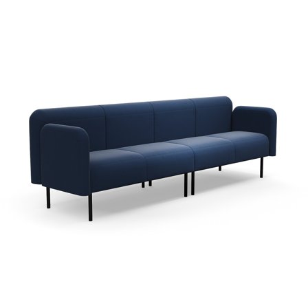 Sofa VARIETY, 4-Sitzer, Stoff Pod CS, navy