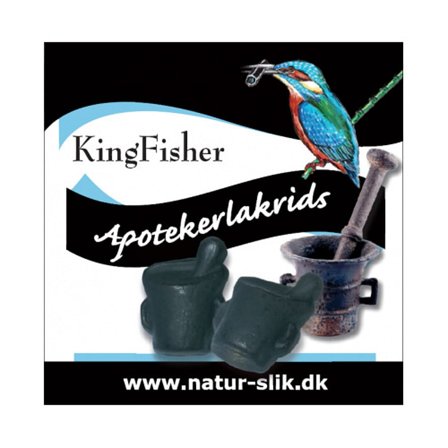 Kingfisher Apotekerlakrids 100 g, Helse & Madvarer, Snacks, Lakrids & Vingummi