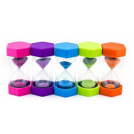 Hexagon Timeglas Timer 10/15/30/60 Minutter Timer Køkken Gadget Dekoration 30 minutter