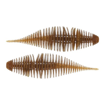 Geecrack Bellows Shad 2,8'' 7,1cm (6pcs) - Green Pumpkin