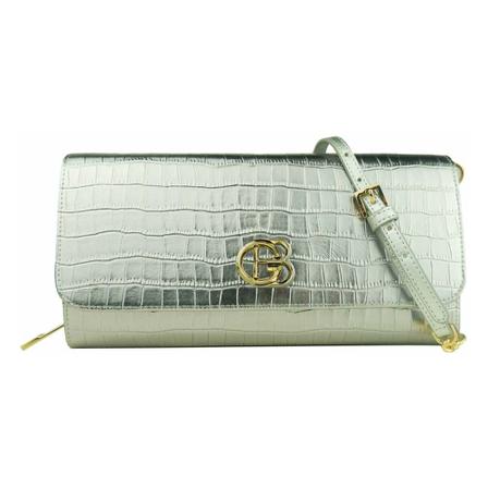 Baldinini, Cross Body Bags Grijs, Dames, Maat:ONE Size