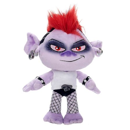 Trolls World Tour Queen Barb 10" Plysjleke [DB]