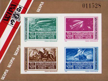 Ungarn 1981 - MICHEL Bl. 150B - Postfrisk