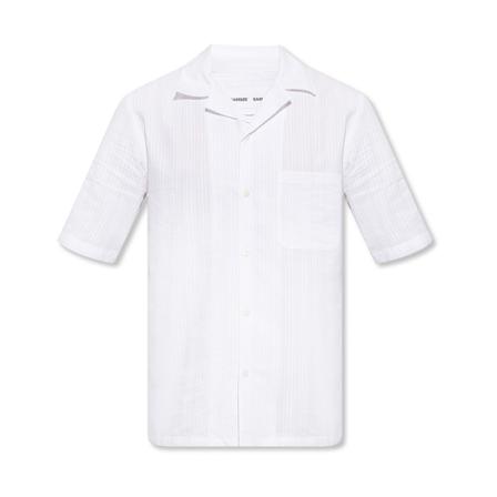 Samsøe Samsøe Oscar shirt , Wit , Heren , Maat: 2XL