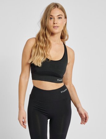Hummel Hmlclea Seamless Sports Top - Grey - S