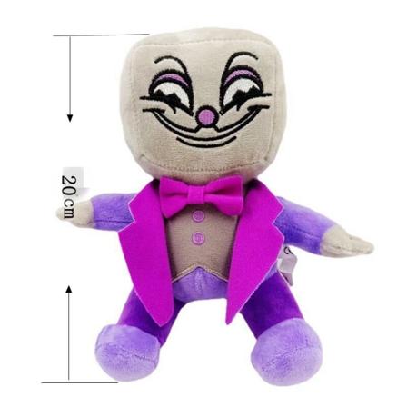 6 stil Hot Cuphead Mugman The Chalice Plysch Doll Toy Gift dice