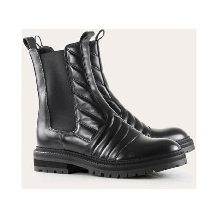 Billi Bi, Chelsea Boots Zwart, Dames, Maat:41 EU,leather,streep