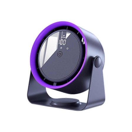 Hiljainen sähköinen pöytätuuletin 360° kääntyvä kotiin ja toimistoon (FMY)