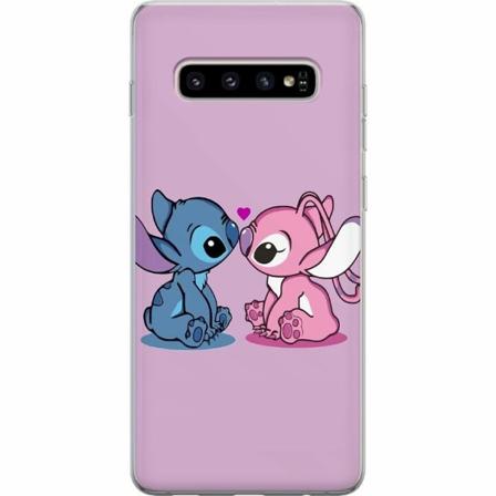 Samsung Galaxy S10+ Skal / Mobilskal - Lilo And Stitch