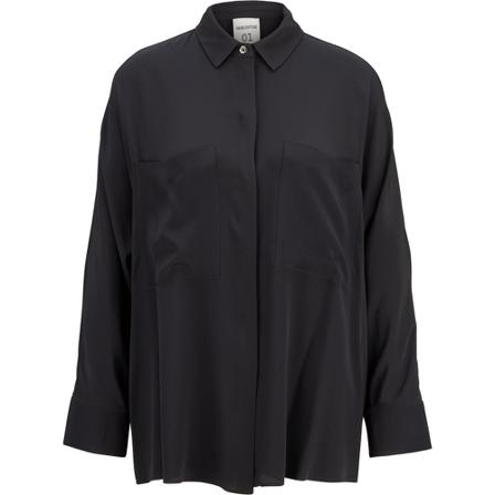 Semicouture - Skjortor - Svart - Dam - Storlek: L, Dam, Storlek: L
