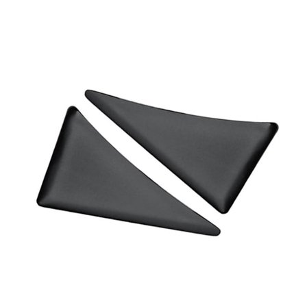 Bildörr Anti-kollisionsdekal Dörrhörnskyddsskydd black front door-front door