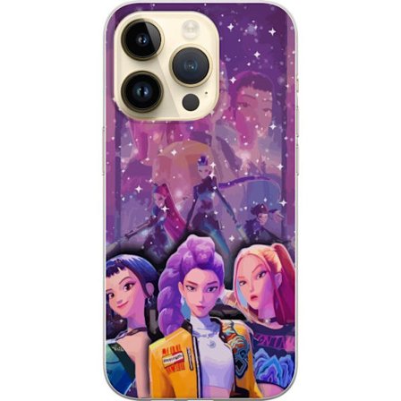 Kompatibel Mobilcover til Apple Apple iPhone 14 Pro Kpop Demon Jægere Zoey Mira Aya Frontline Stjerner Forenet Magi