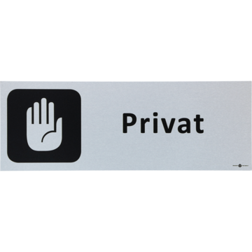 SKILT 225X80M PRIVAT