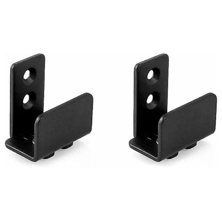 Gulvguide til Skydedør, Justerbar til Dør og Skab, Stål, 2 stk