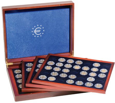 VOLTERRA 2-Euro møntkasette med 4 indsatser