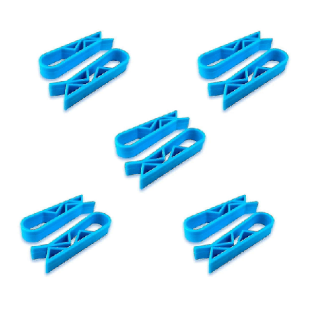 Roskakoripidike, 10 kpl roskakorin jäteastian pidike, roskapussin liukueste kiinnityspidike. 1