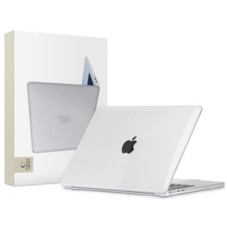 Tech-Protect SmartShell-fodral för MacBook Air 13" M2 / M3 / 2022-2024 - Transparent