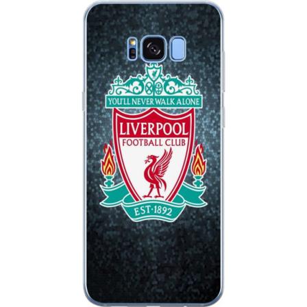 Samsung Galaxy S8 Läpinäkyvä kuori Liverpool